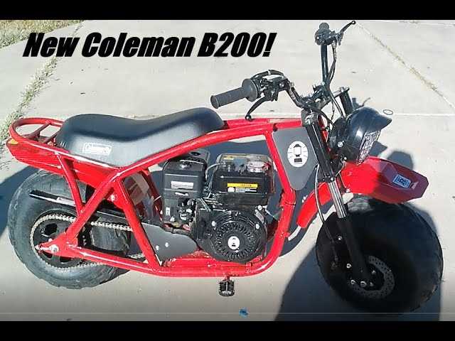 coleman rt200 parts diagram