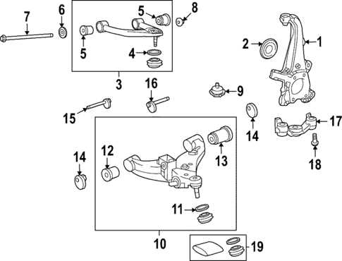 control arm parts diagram