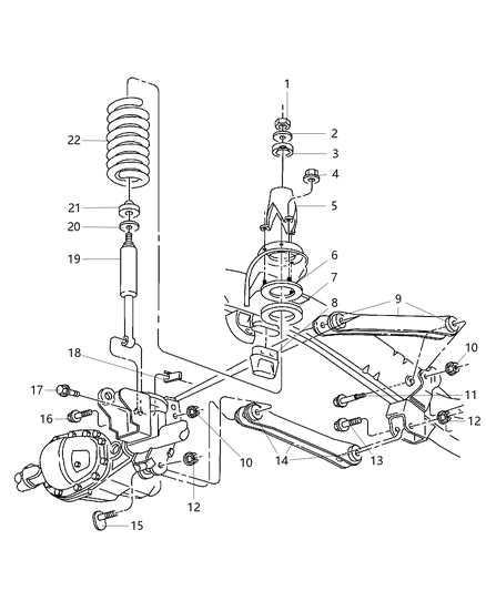 control arm parts diagram