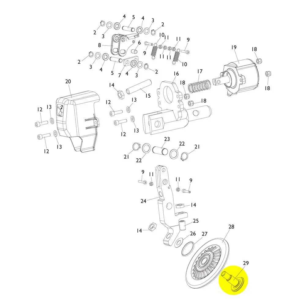 corghi tire machine parts diagram