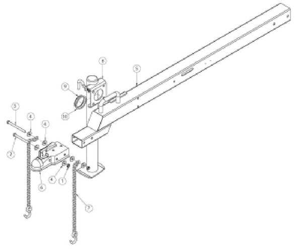 county line 25 ton log splitter parts diagram