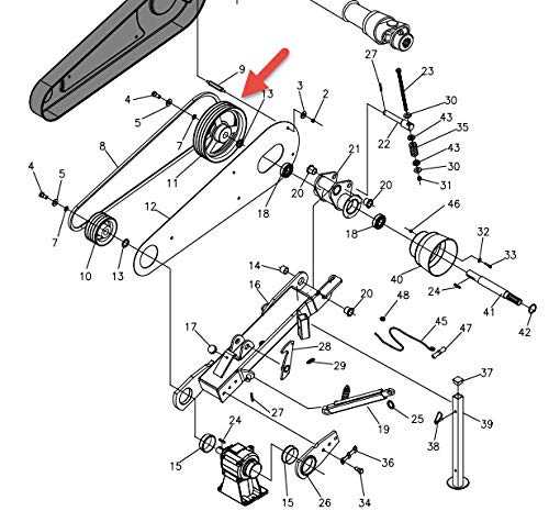 county line finish mower parts diagram