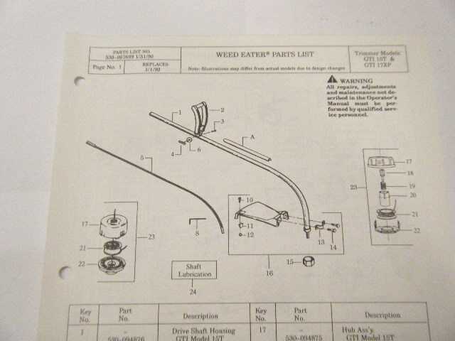 craftsman 25cc weed eater parts diagram