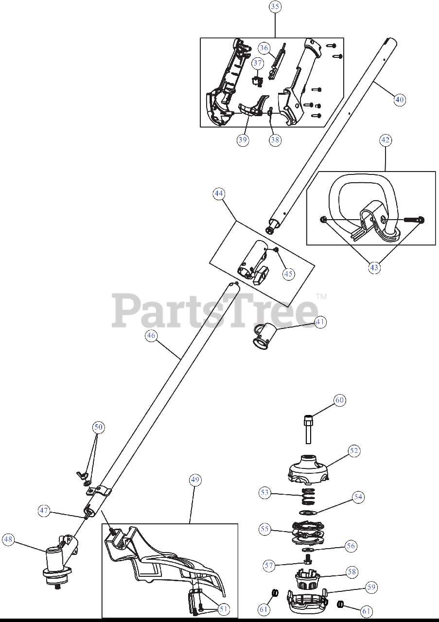 craftsman 25cc weed wacker parts diagram