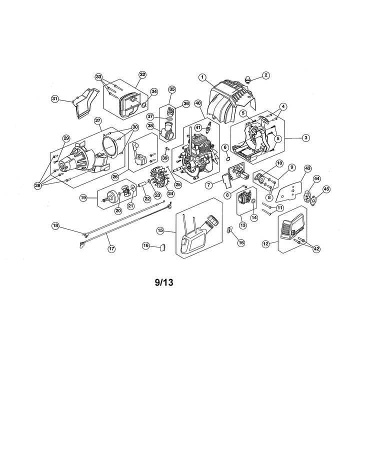 craftsman 30cc 4 cycle trimmer parts diagram