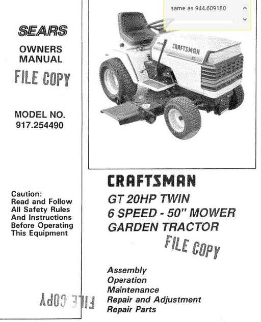 craftsman 50 inch mower deck parts diagram