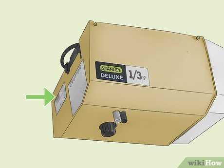 craftsman garage door opener parts diagram