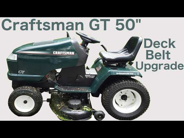 craftsman gt5000 48 deck parts diagram