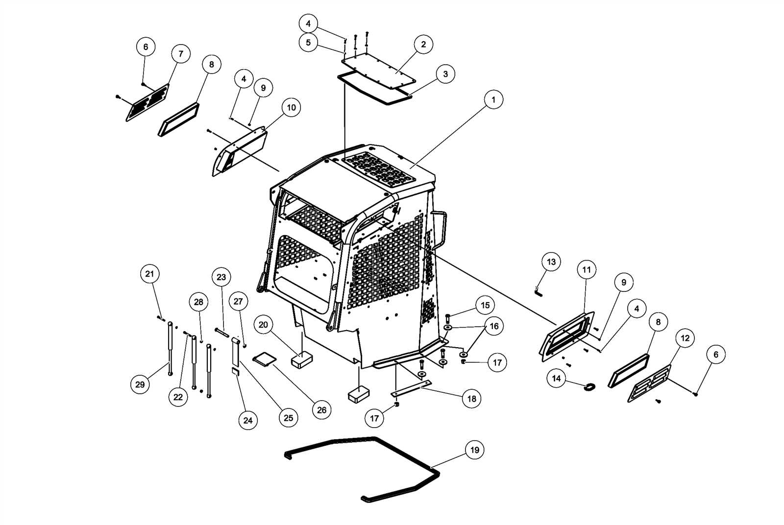 craftsman m100 parts diagram