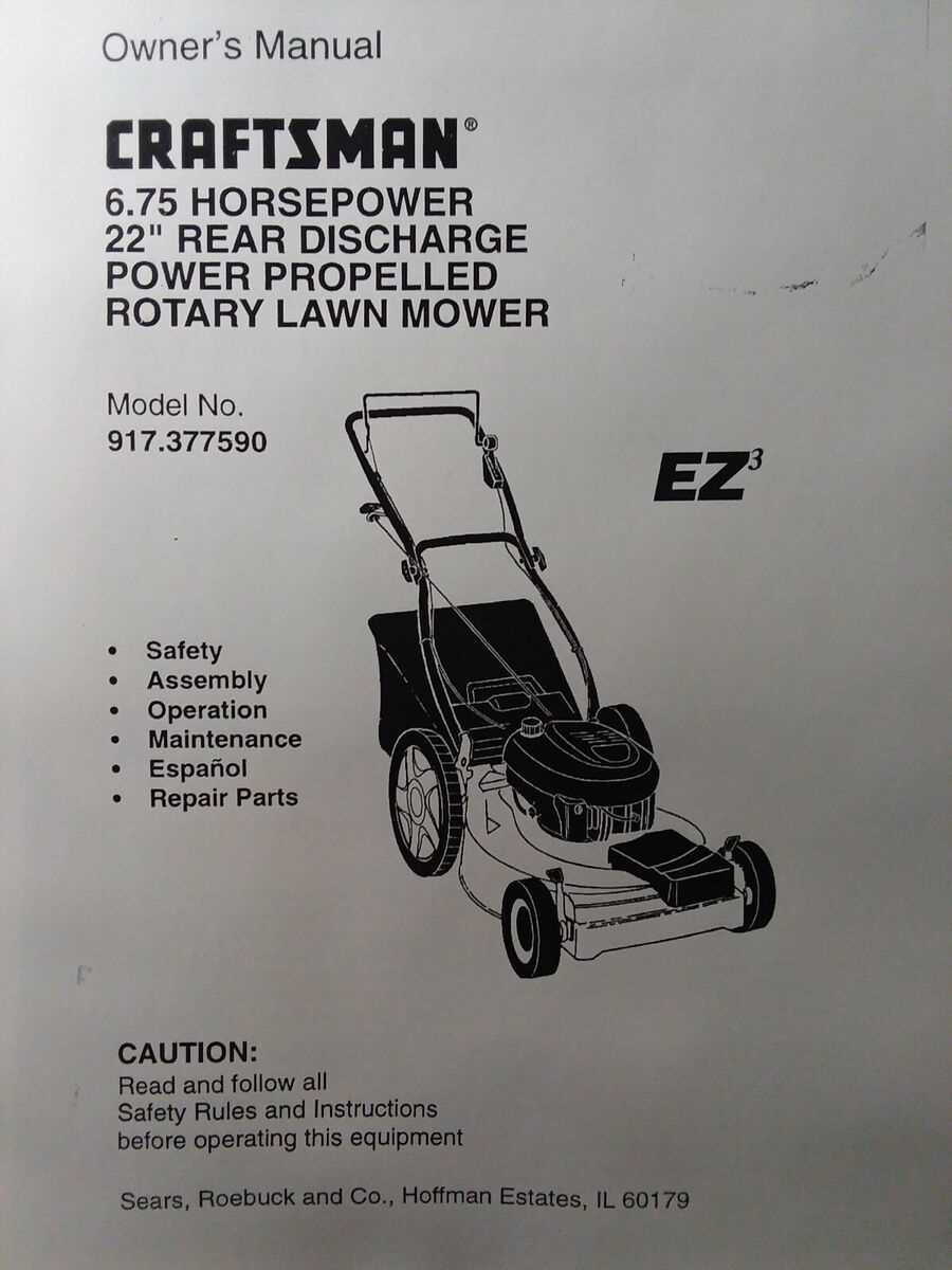 craftsman riding mower model 917 parts diagram