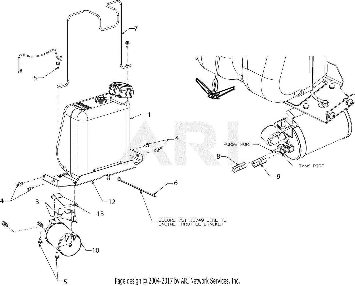 craftsman t110 deck parts diagram