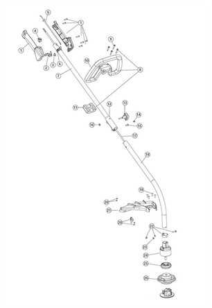 craftsman weed wacker parts diagram