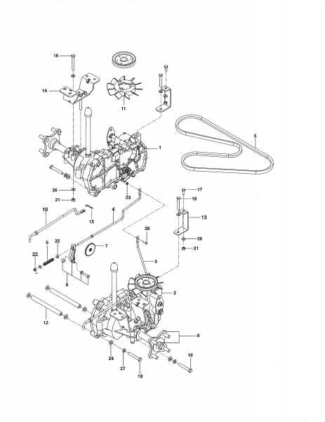 craftsman zero turn parts diagram