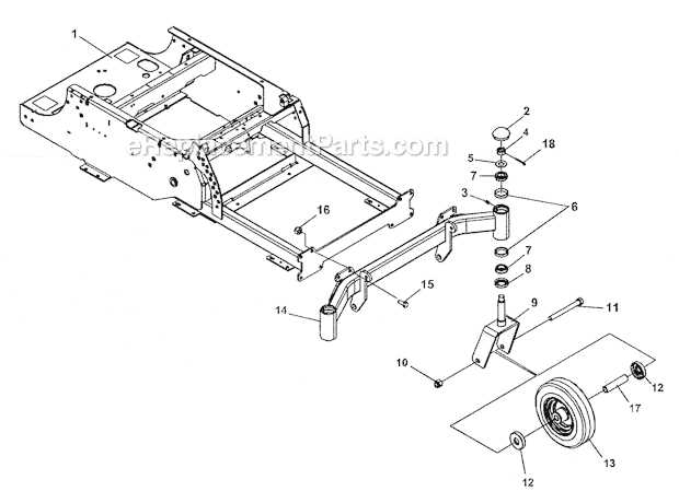 craftsman zero turn parts diagram