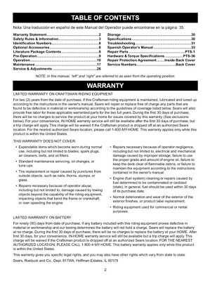 craftsman zts 7500 parts diagram