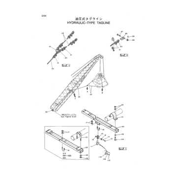 crane parts diagram