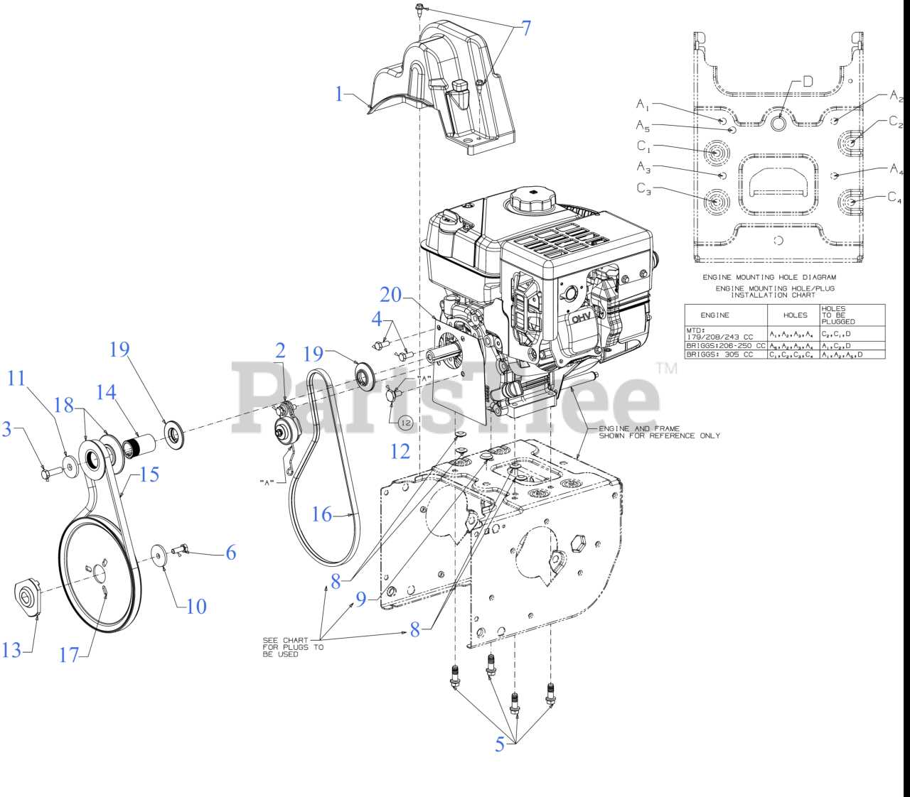 cub cadet 2x snow blower parts diagram