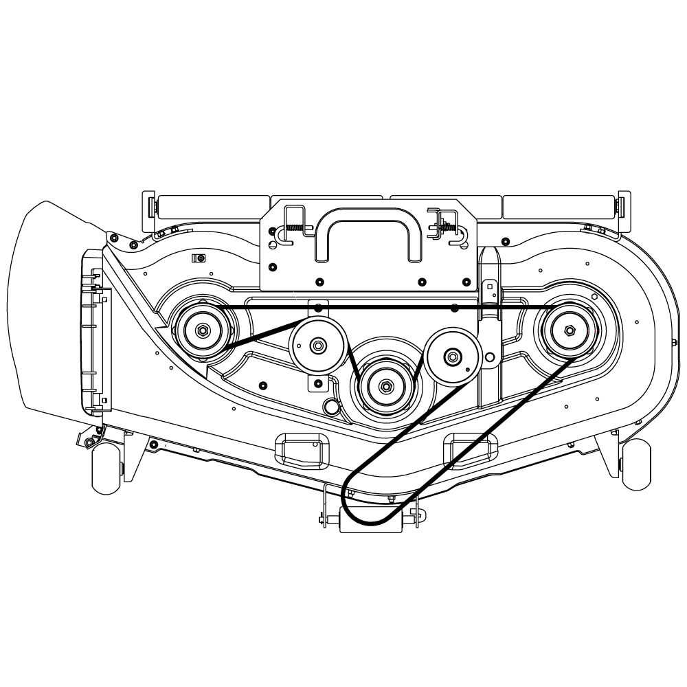 cub cadet 50 inch mower deck parts diagram