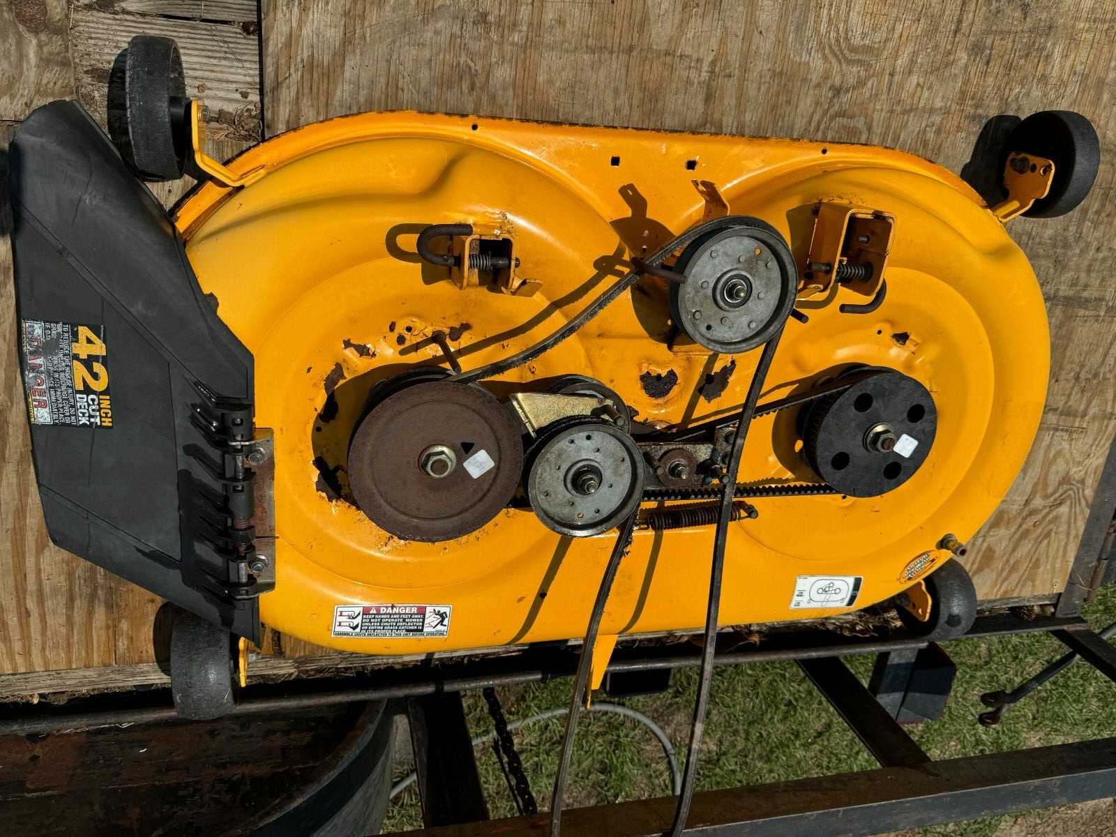 cub cadet ltx 1045 deck parts diagram