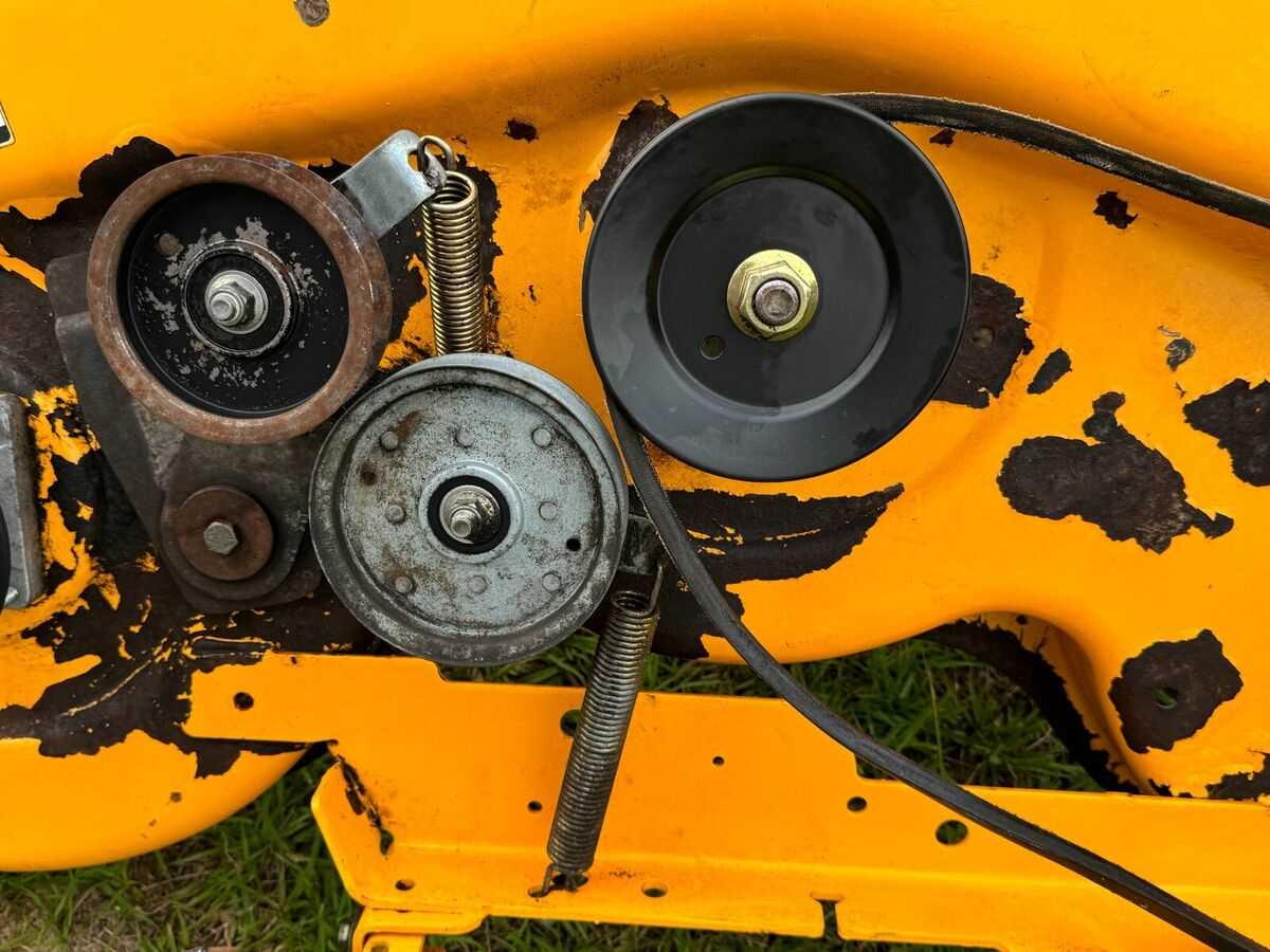 cub cadet ltx 1045 deck parts diagram