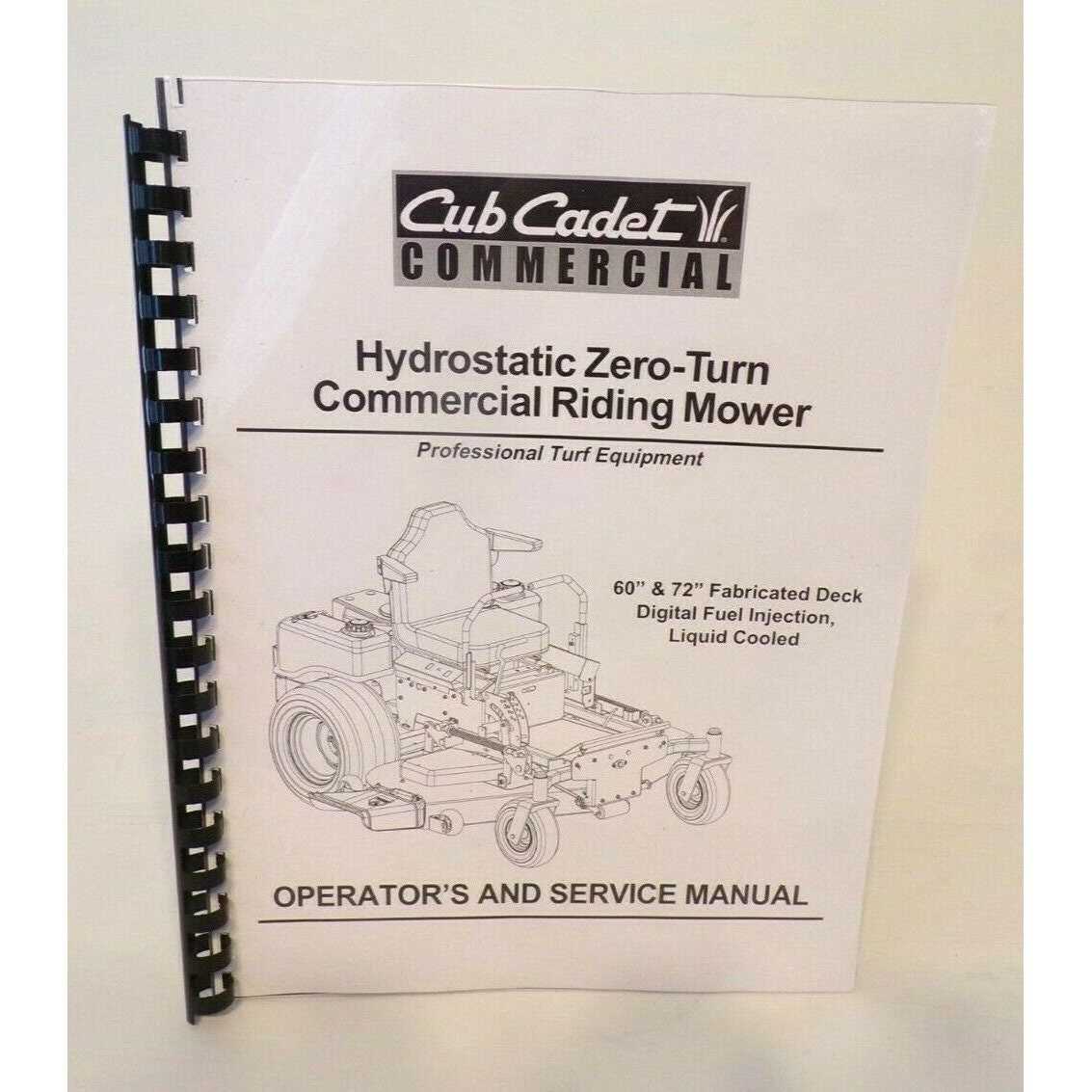 cub cadet zero turn parts diagram