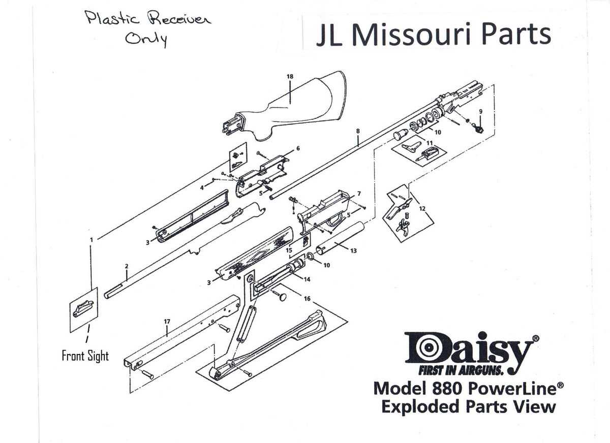 daisy red ryder parts diagram