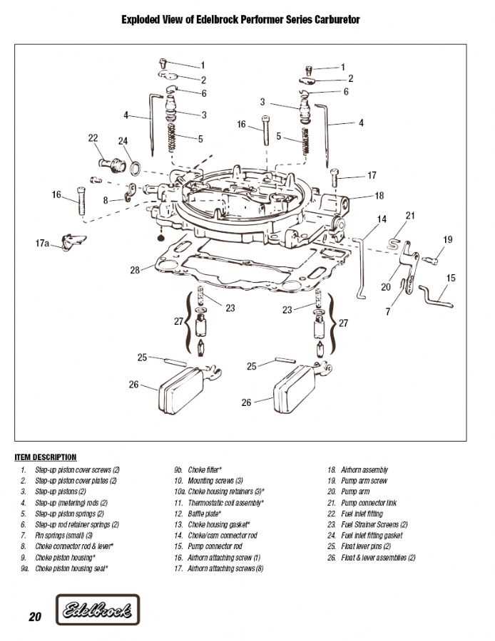 demon carburetor parts diagram