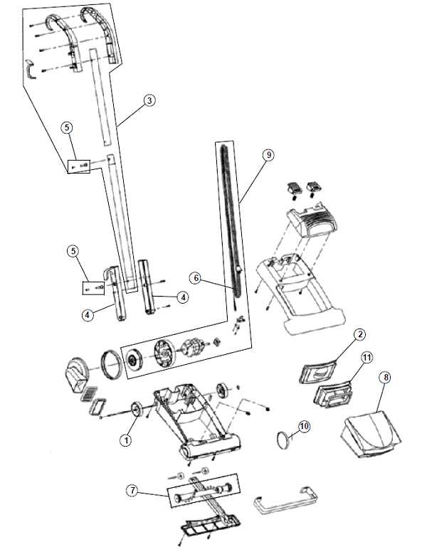 dirt devil power max parts diagram