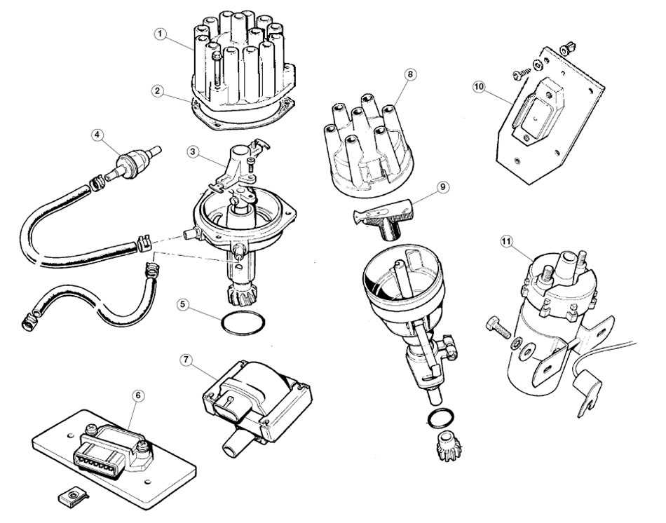 distributor parts diagram