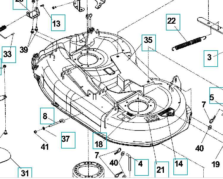 dixon lawn mower parts diagram