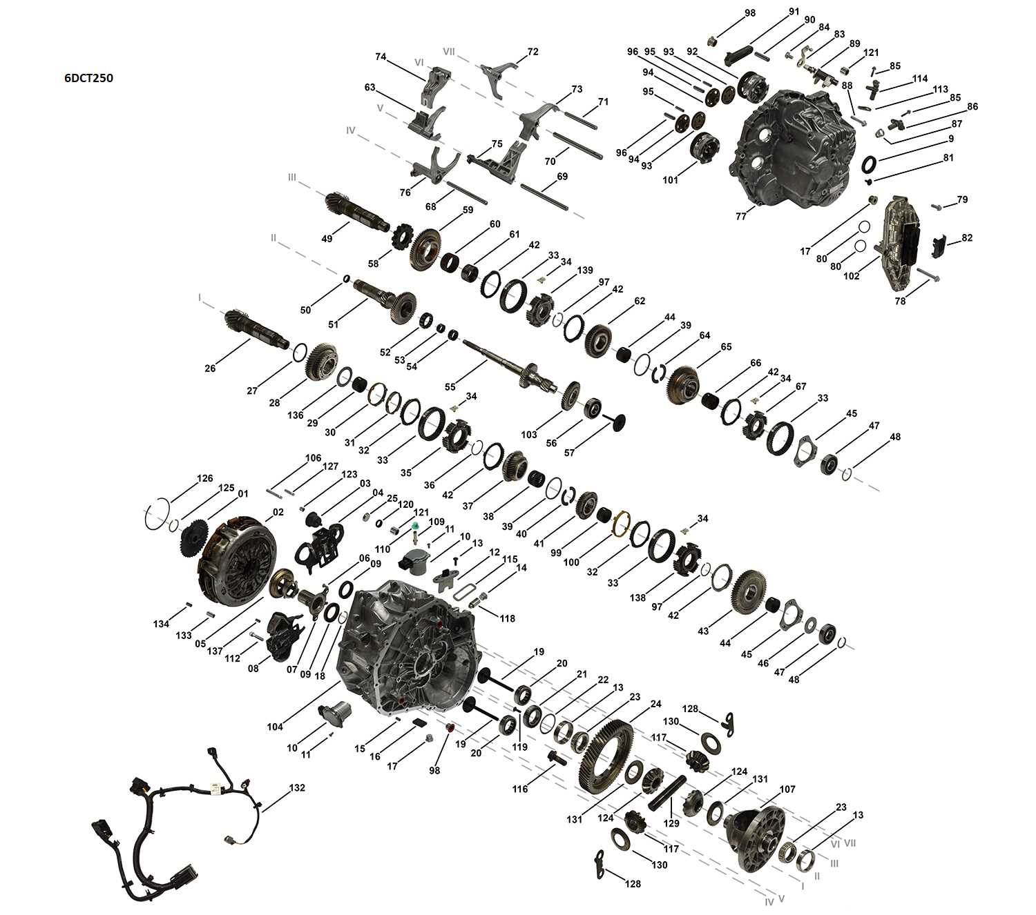 dodge 46re transmission parts diagram