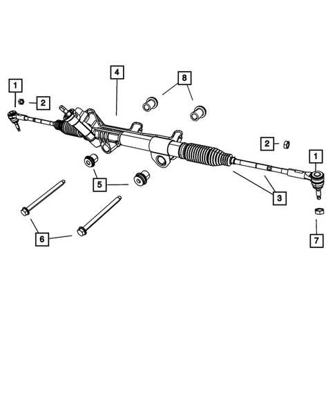 dodge ram 1500 steering parts diagram