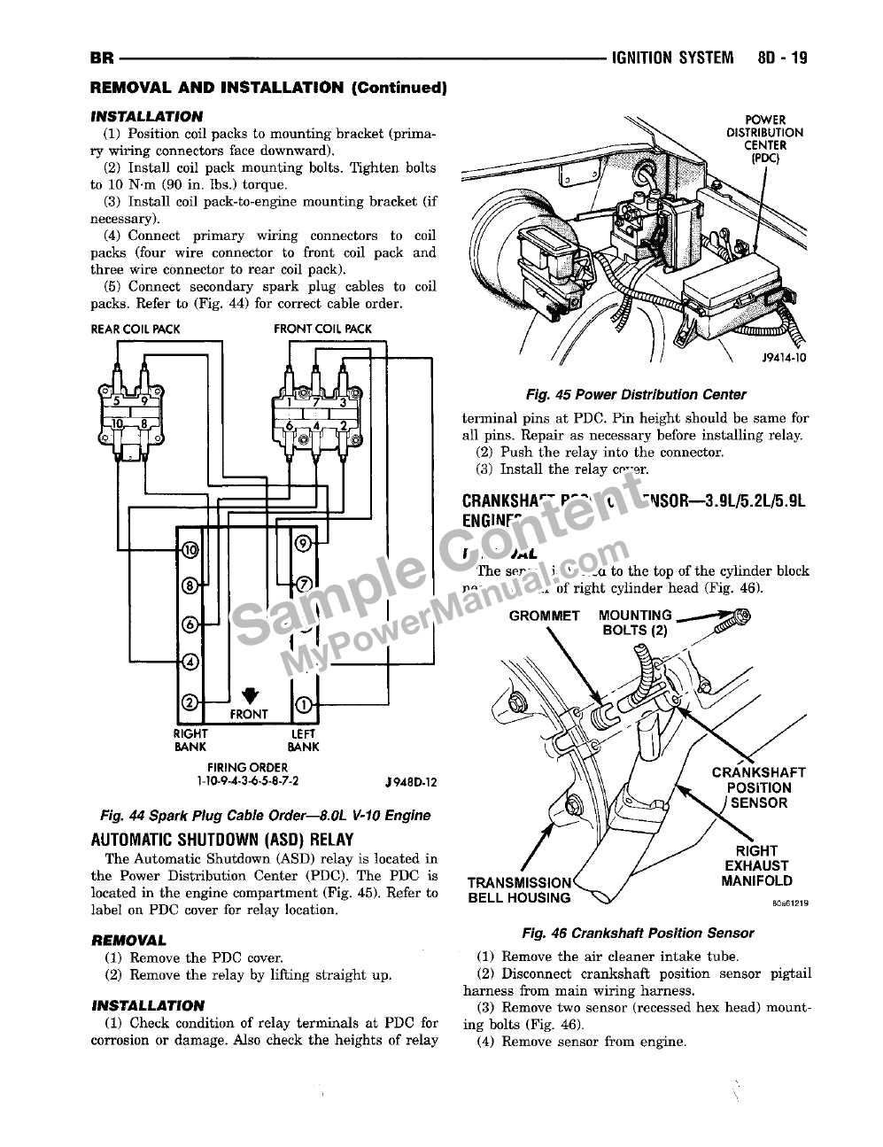 dodge ram parts diagram service manual