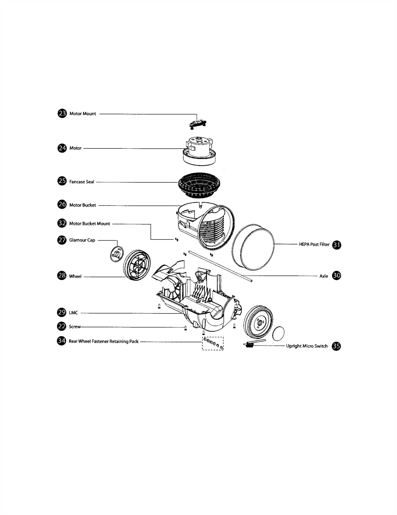 dyson dc17 parts diagram