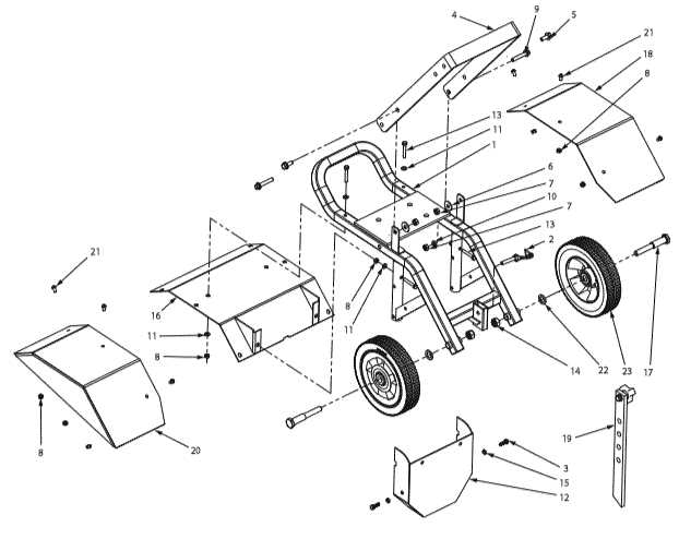 earthquake vector tiller parts diagram