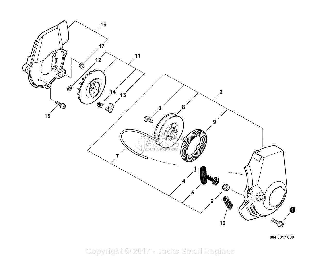 echo blower parts diagram