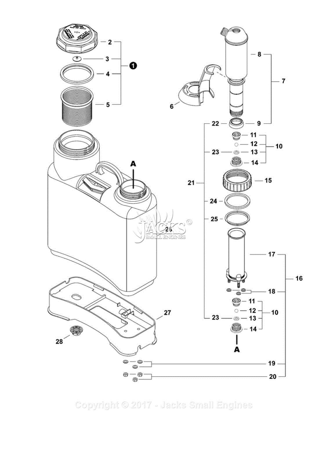 echo parts diagrams