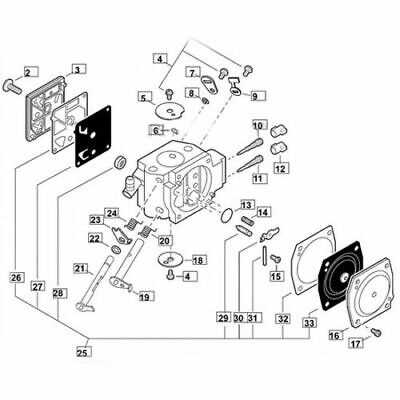 echo srm 210 parts diagram