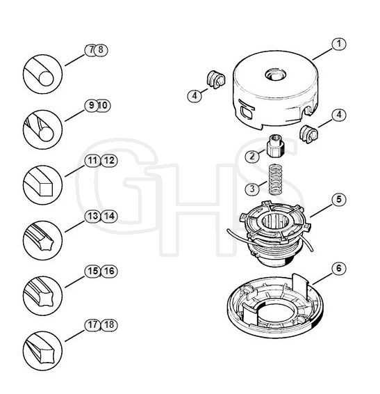 echo srm 266 parts diagram