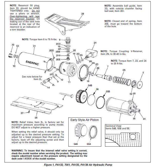 enerpac parts diagram