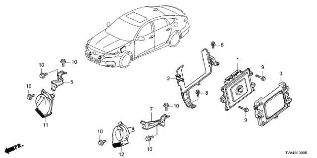 engine compartment honda accord engine parts diagram