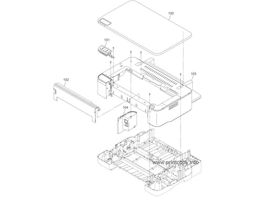 epson printer parts diagram