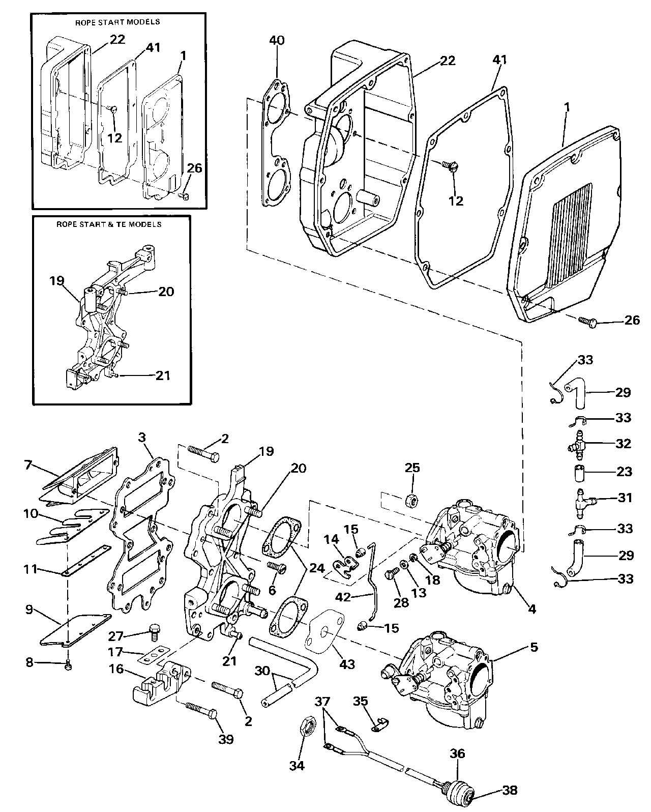 evinrude 15 hp parts diagram