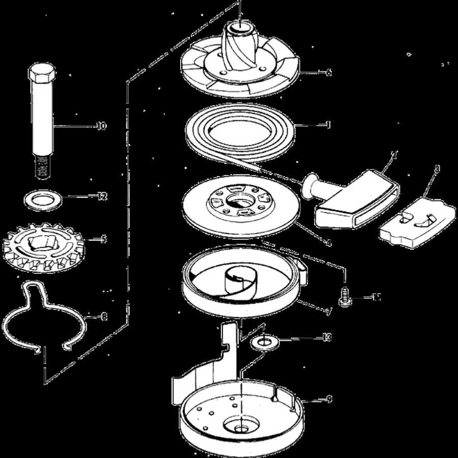 evinrude 15 hp parts diagram