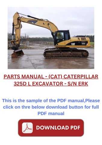 excavator parts diagram pdf