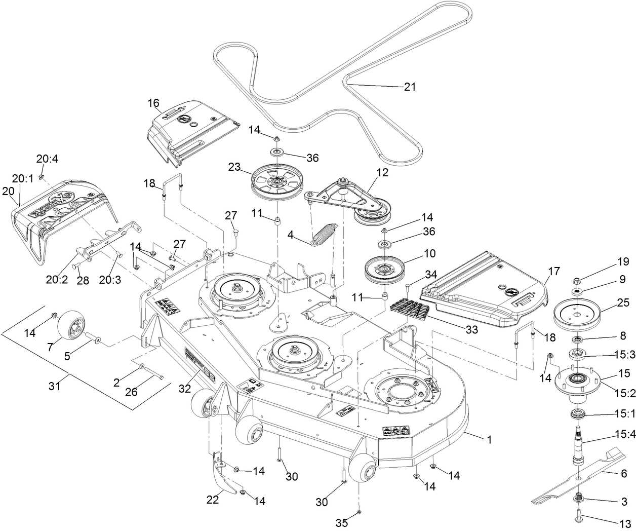 exmark lazer z 60 parts diagram