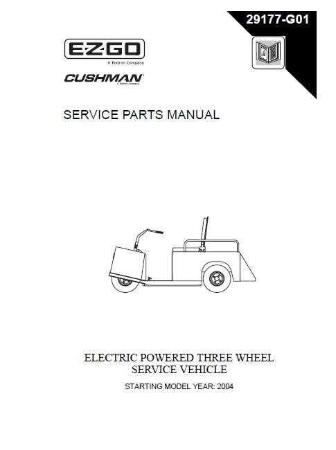 ez go golf cart parts diagram