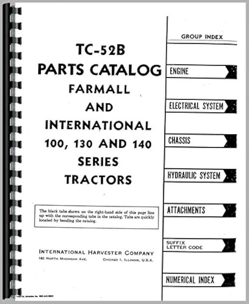 farmall 140 parts diagram