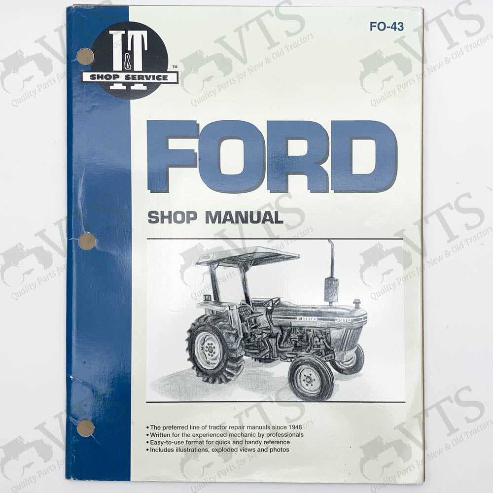 ford 2000 tractor parts diagram