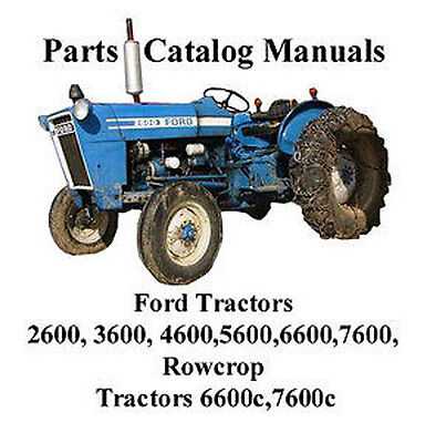 ford 2600 tractor parts diagram